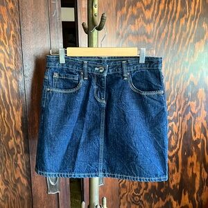 Authentic J. Crew 90s Denim Mini Skirt Low Rise